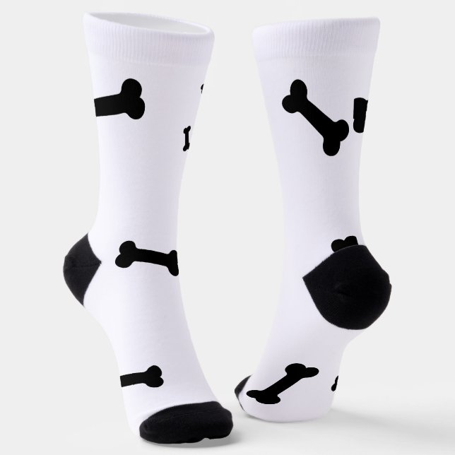 Customized dog Socks - Put Your Cute dog on Custom (Angled)