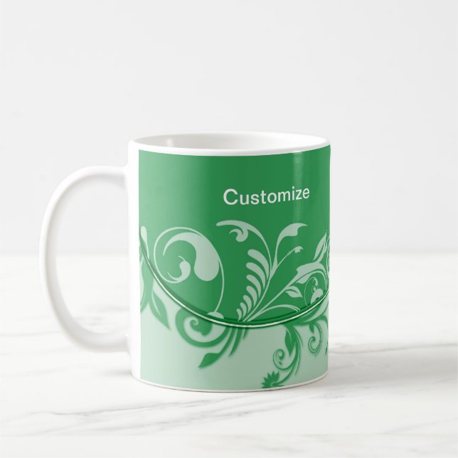Customized Elegant Mug Coffee Mug Cup (Left)