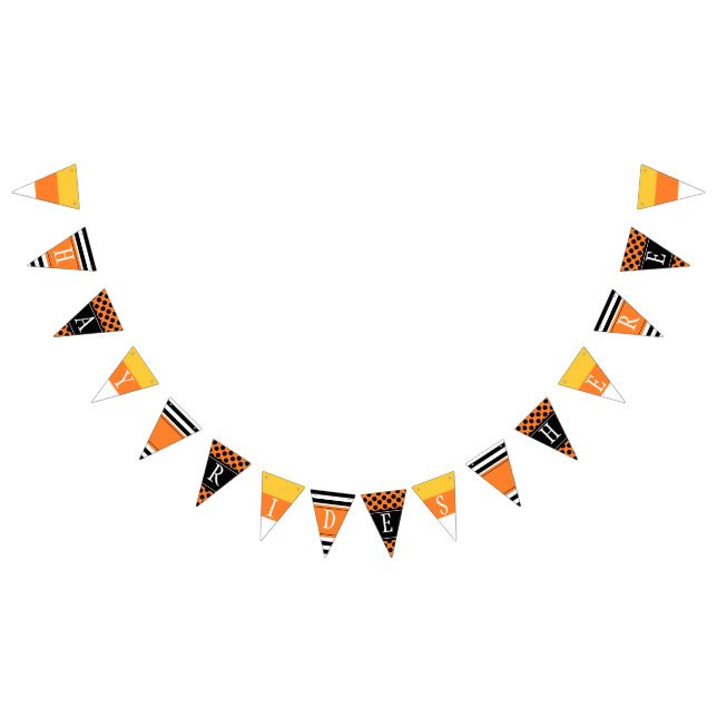 Customized Fall Bunting Flag (All)