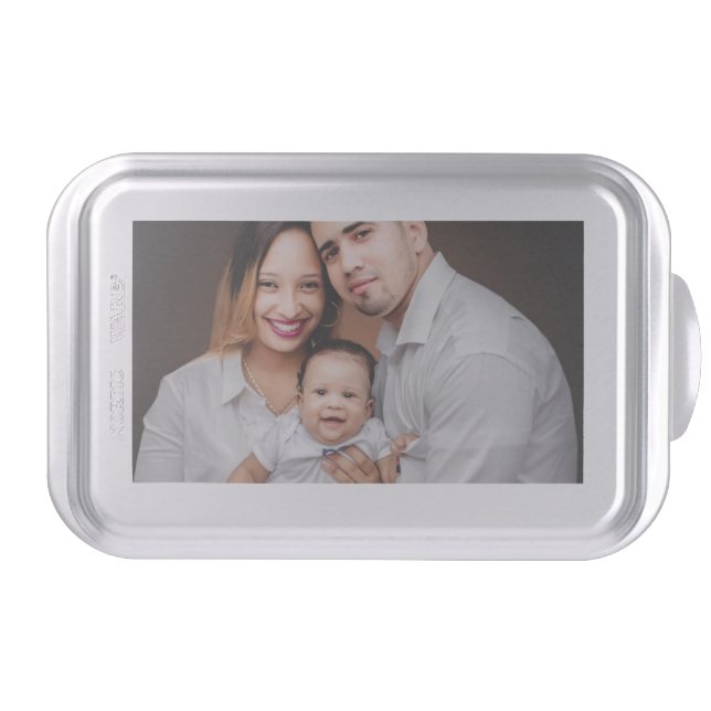 Customized  Family Photo Personalized Cake Pan (Front)