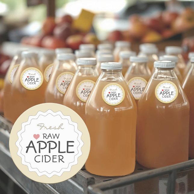 Customized Farm Style Homemade Apple Butter Label (Creator Uploaded)