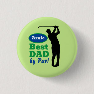 Customized Fathers Day Button