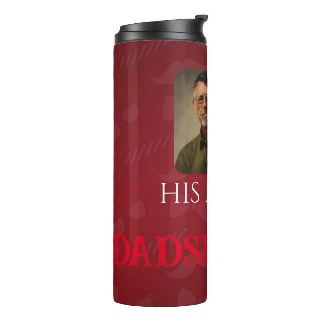 Customized Father's Day Gifts Dadspiration Tumbler (Rotated Left)