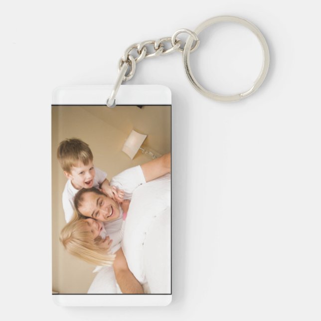 Customized Father's Day Key Chain (Back)