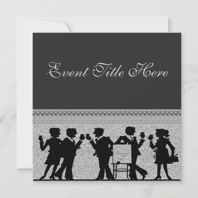 Customized Festive Party Invitation (Front)