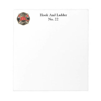 Customized Fire Department Notepad