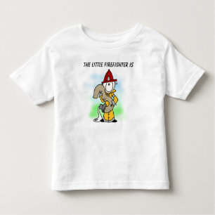 Customized Firefighter 3rd Birthday T-shirt