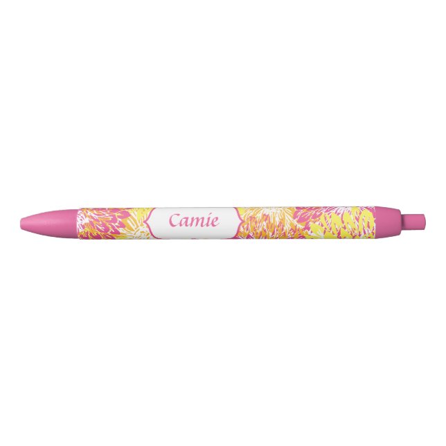 Customized Floral Writing Pens (Front)