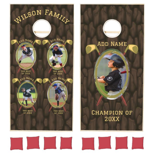 customized for golfers cornhole set (Set)