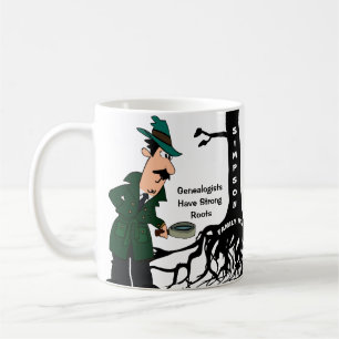 Customized Genealogy Detective Coffee Mug