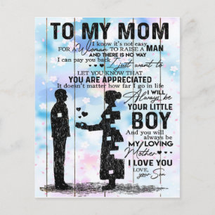 Customized Gift For Mom, Cute Quotes Present, Flyer