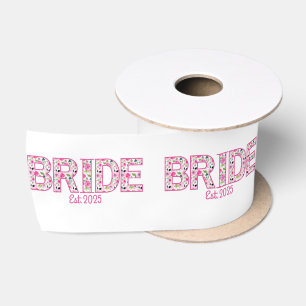 Customized gift ribbon for wedding shower