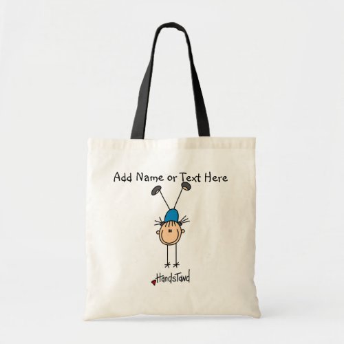 Customized Girls Gymnast Handstand Tote  Bag