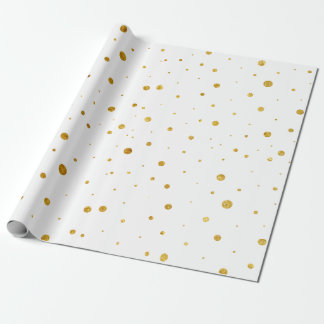 Customized Gold Foil Luxury Pattern Wrapping Paper