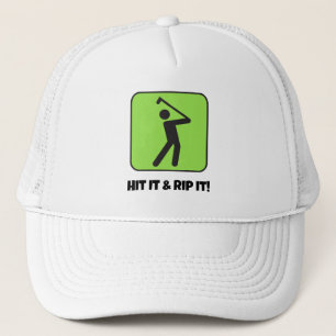 Customized Golfer's Trucker Hat