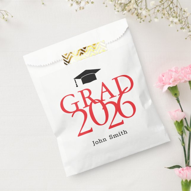 Customized GRAD 2025 Graduation Favor Bag (Sealed)