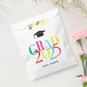 Customized GRAD 2025 Graduation Favor Bag