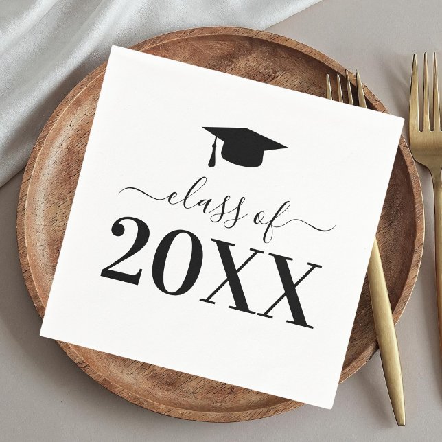 Customized Graduation Party Class of 2026 Congrats Napkins (Creator Uploaded)