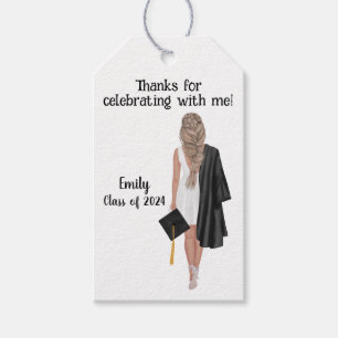 Customized Graduation Thank You Favor Gift Tags