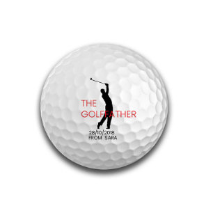 Customized Grandparent's Day Golf Ball