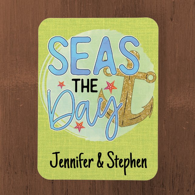 Customized Green Seas the Day Cruise Door Magnet (Creator Uploaded)