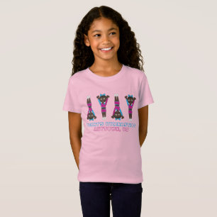 Customized Gymnastics Academy Tumbling Gym Gymnast T-Shirt