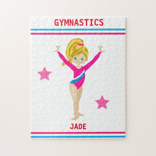 CUSTOMIZED GYMNASTICS PUZZLE FOR GIRLS