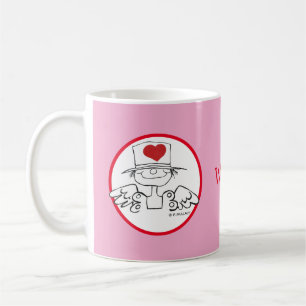 Customized Heart Fairy Coffee Mug