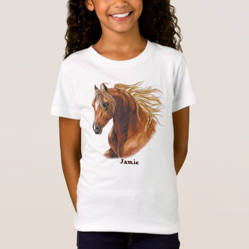 Customized Horse Invitations and Cards T_Shirt