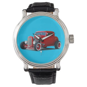 Customized Hot-rod Car Watch by paul68 at Zazzle