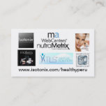 Customized Isotonix Business Card at Zazzle