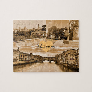 Customized Italy Florence Photography Jigsaw Puzzle