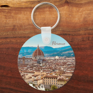 Customized Italy Florence Photography Keychain