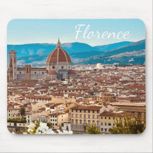 Customized Italy Florence Photography Mouse Pad
