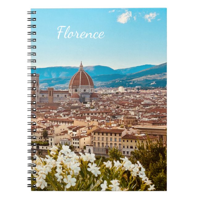 Customized Italy Florence Photography Notebook (Front)