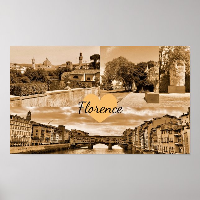 Customized Italy Florence Photography Poster (Front)
