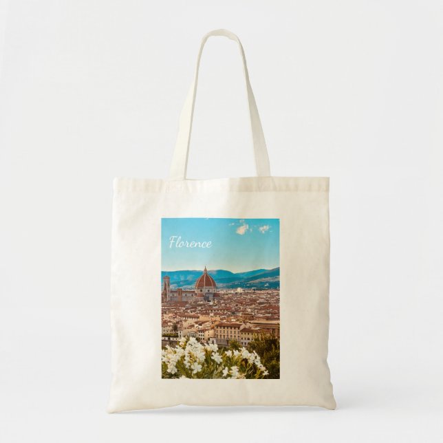 Customized Italy Florence Photography Tote Bag (Front)
