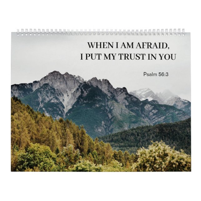 Customized JW scriptures gifts for JW pioneer Calendar (Cover)