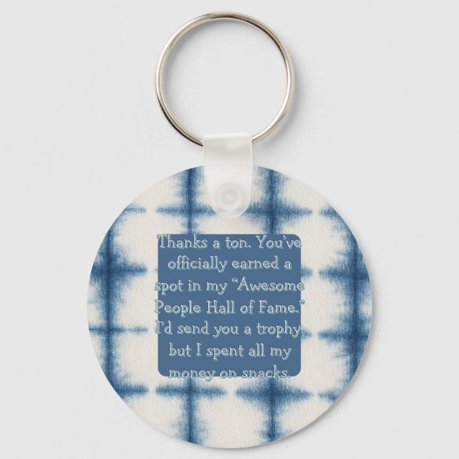 customized keychain (Front)