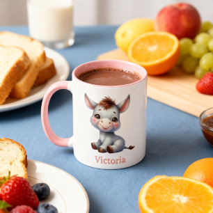 Customized Kids' Mug with Animal Design