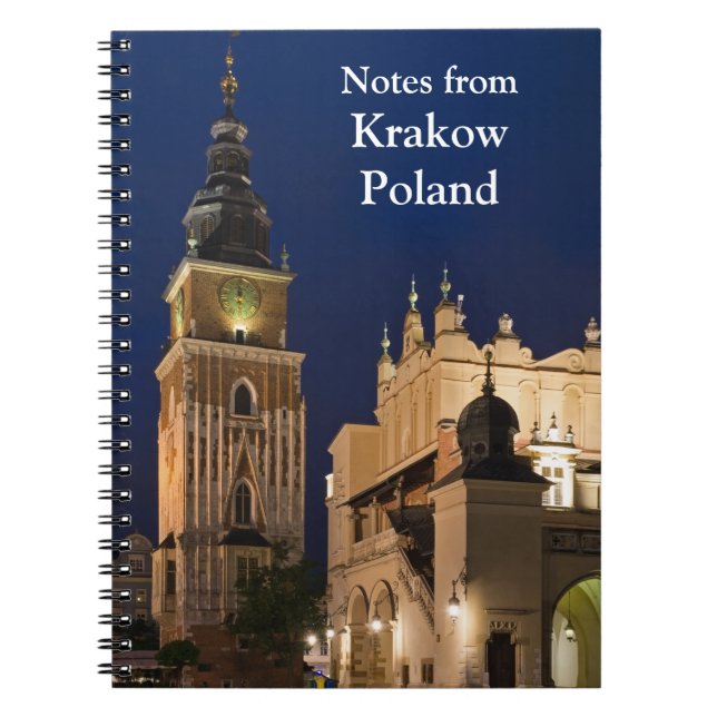 Customized Krakow Poland Notebook (Front)