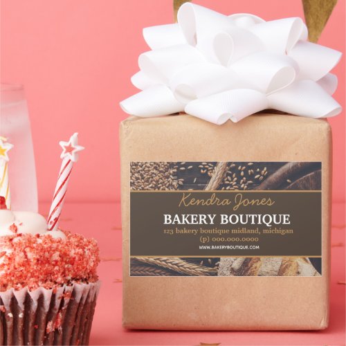 Customized Label Bakery Boutique sticker