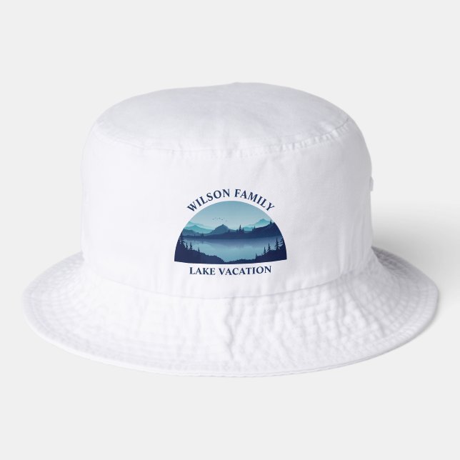 Customized Lake House Family Reunion Bucket Hat (Front)