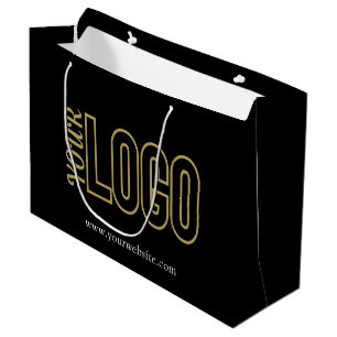 Customized Large Paper Shopping with Company Logo Gift Bag