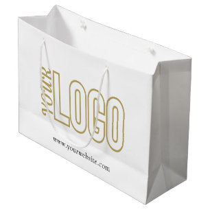 Customized Large Paper Shopping with Company Logo Large Gift Bag