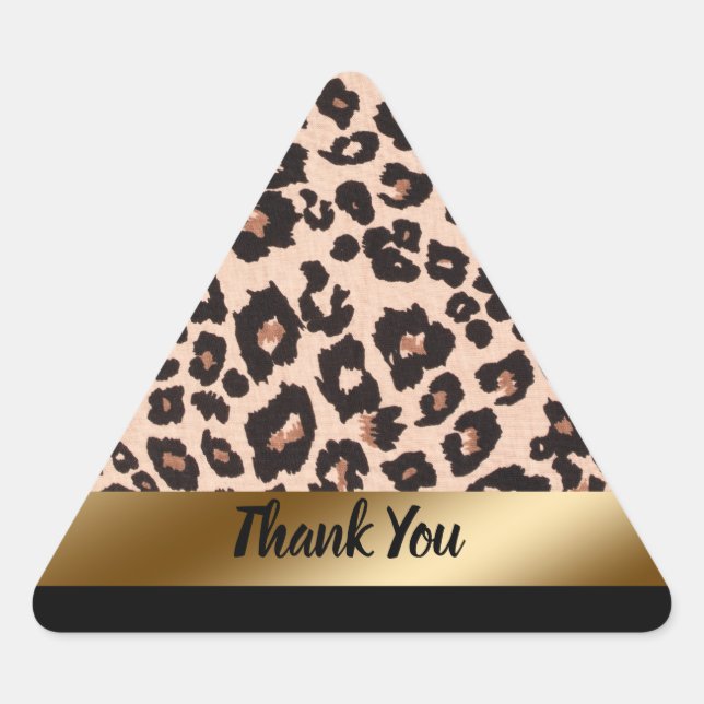 Customized Leopard Print Stickers (Front)