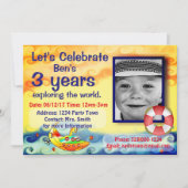 Customized Let's Celebrate Birthday Card (Front)