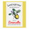 Customized Limoncello Liquor Bottle Label