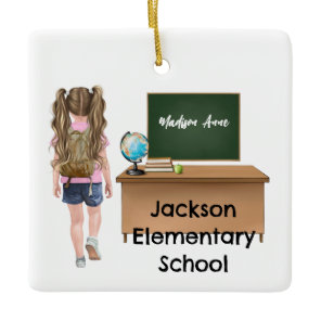 Customized Little Kids Graduation/School Ornament