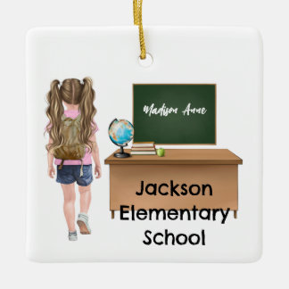 Customized Little Kids Graduation/School Ornament